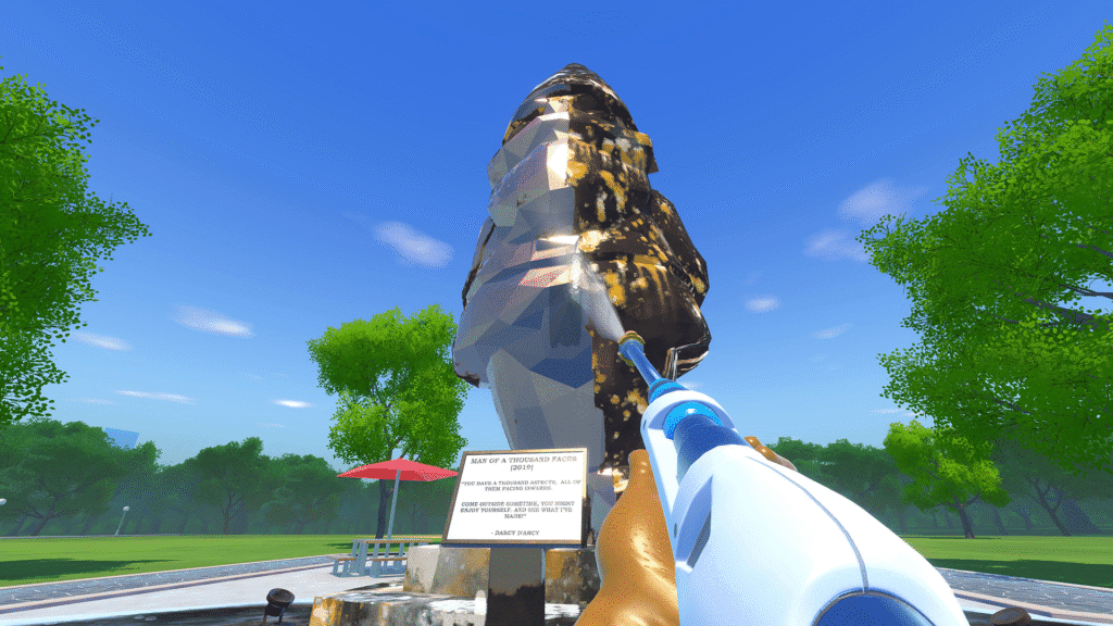 PowerWash Simulator – Cleaning the Man of a Thousand Faces