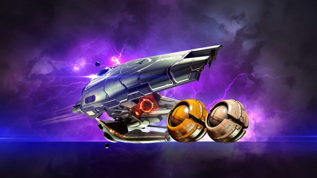 EVE Online Legion expansion art with warships near a station in space