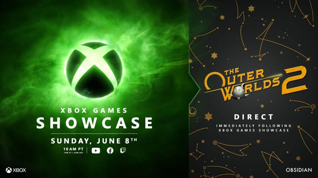 Xbox Games Showcase 2025 and The Outer Worlds 2 Direct announcement